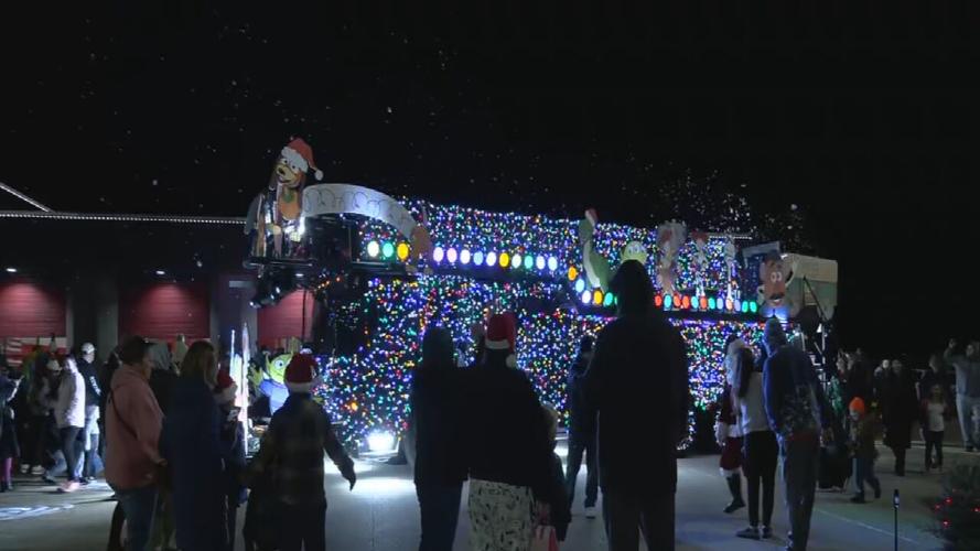 Zoneton Santa Truck 2024 unveiling 12-4-24