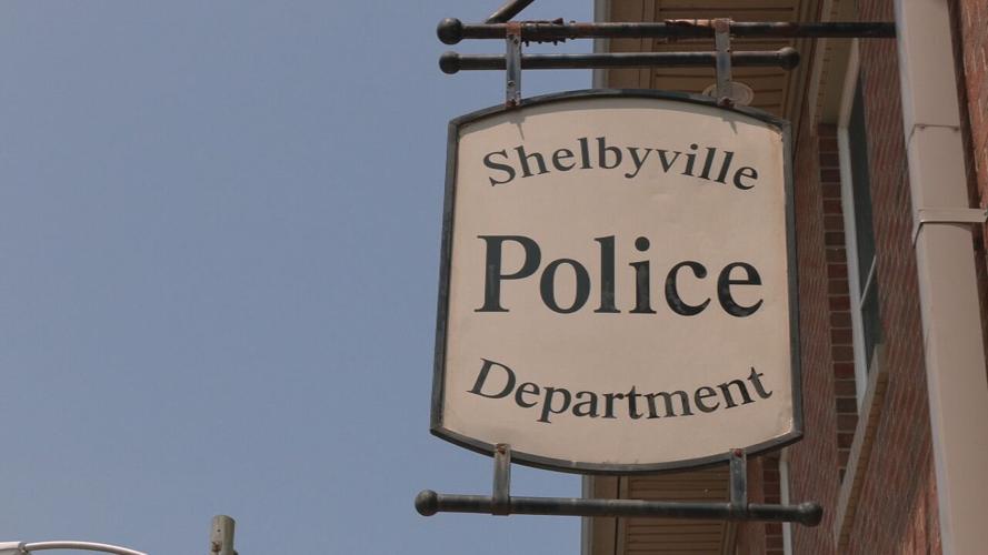 Shelby Police Department sign