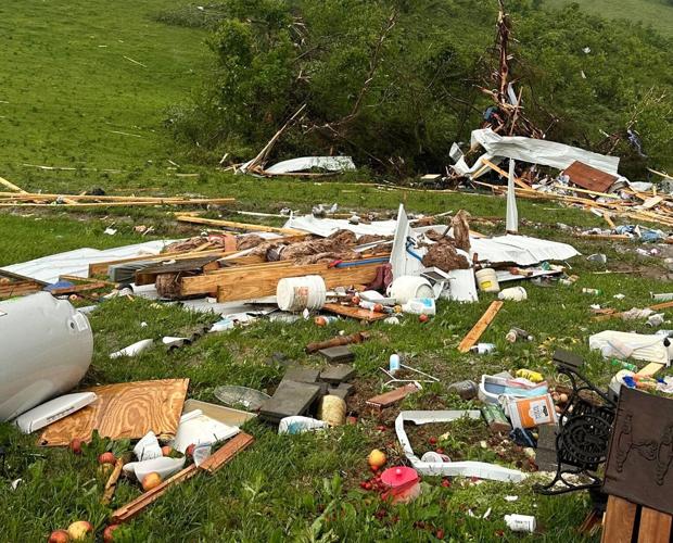 washington county sheriff ky long run road tornado damage photo 05/30/25