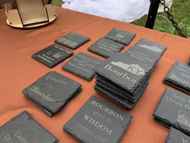 St. James Art Show 2023 engraved sayings
