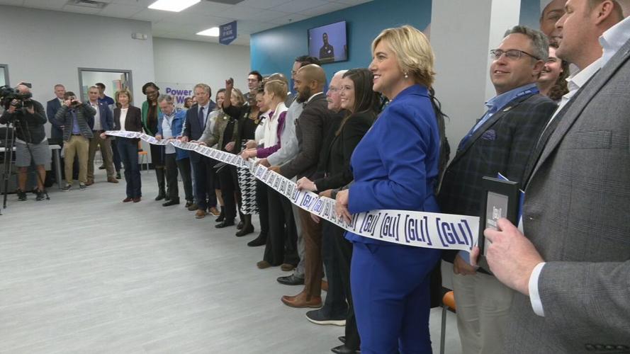 March 24, 2023 ribbon-cutting at south Louisville Goodwill opportunity center