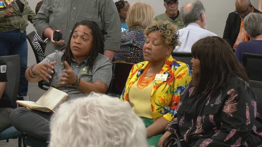 Rep. Keturah Herron at DOJ LMPD consent decree meeting 4-8-24
