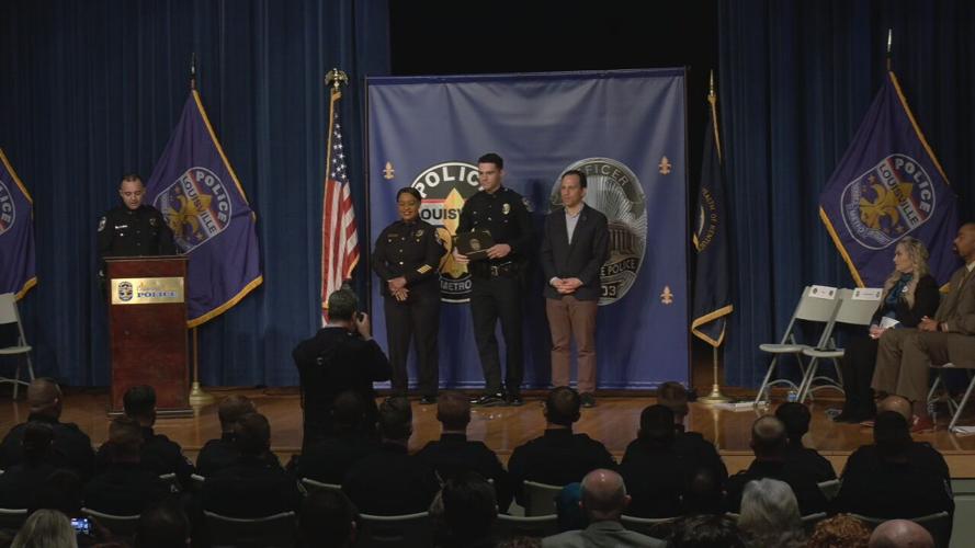 LMPD recruit class graduating - 12.15.23