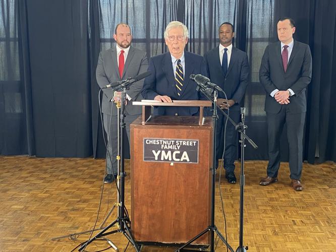 McConnell discussing violent crime in Louisville