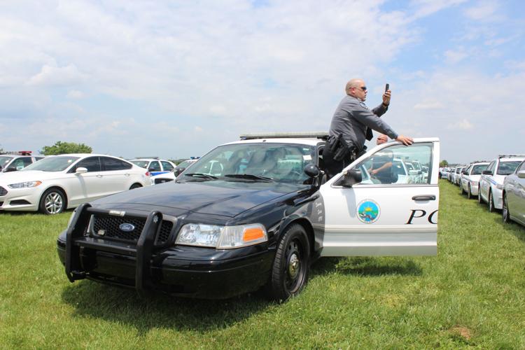 Funeral service and procession for Bardstown Police Ofc. Jason Ellis on May 30, 2013