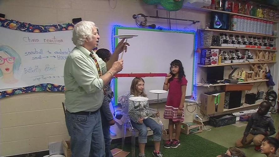 JCPS STEAM teacher gets attention with "back to the future" approach