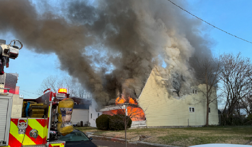 West Chestnut Street fire in Louisville, Kentucky