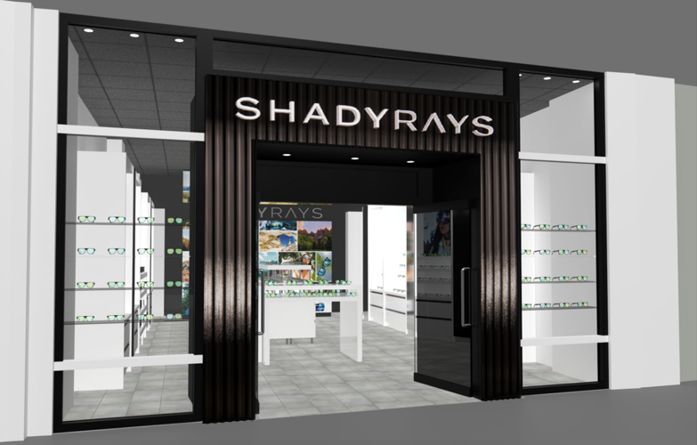 Shady Rays storefront in store opening in Mall of America
