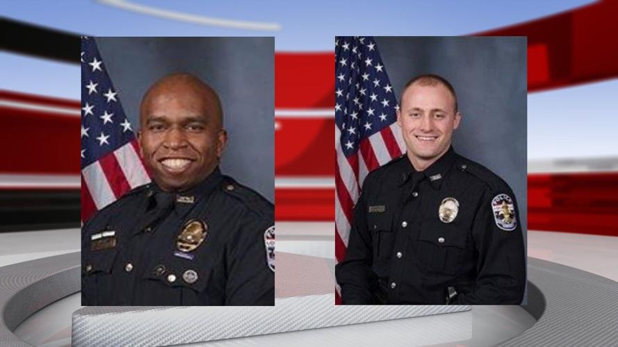 LMPD Officers Malcolm Miller and Jeffrey Emerich