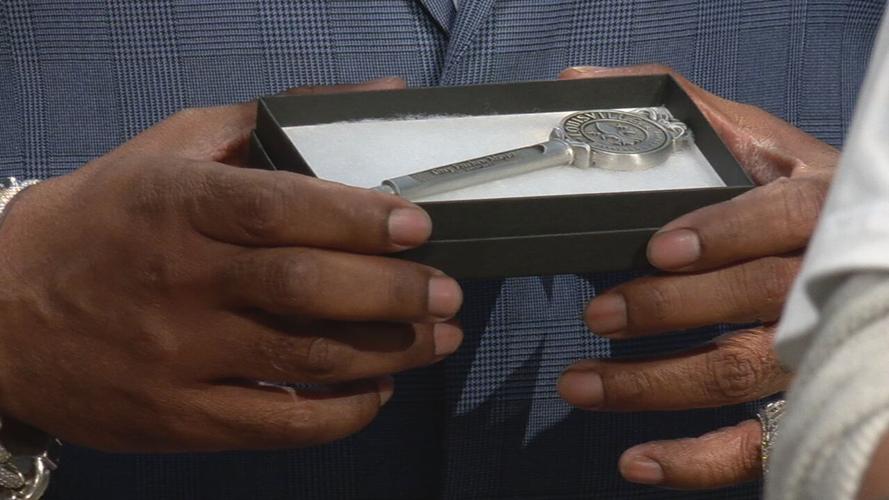 Master P receives key to city