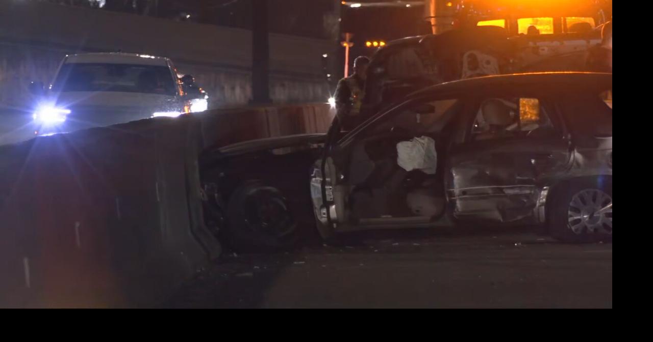 Suspect flees after police chase in southern Indiana ends with trooper’s vehicle overturning