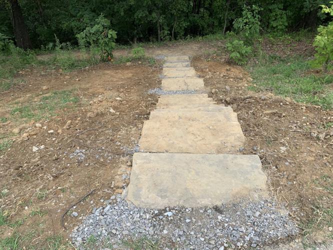 Iroquois Park Overlook steps - 8.9.23