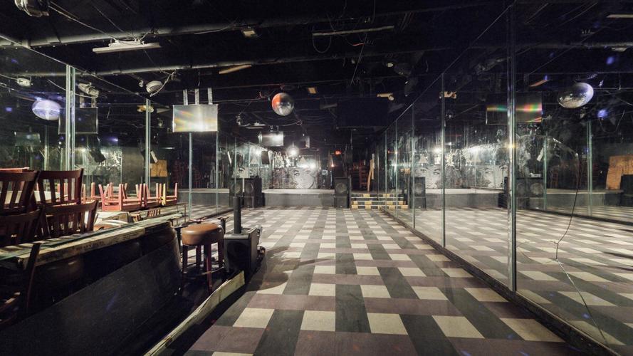 The three-story building that housed Barbarella