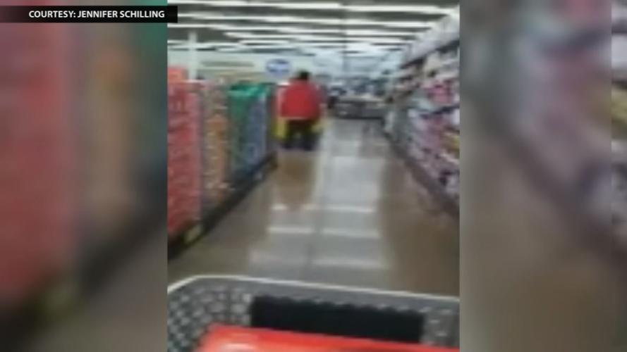 Cellphone video taken inside the Portland neighborhood Kroger after man opens fire on Nov. 7, 2019