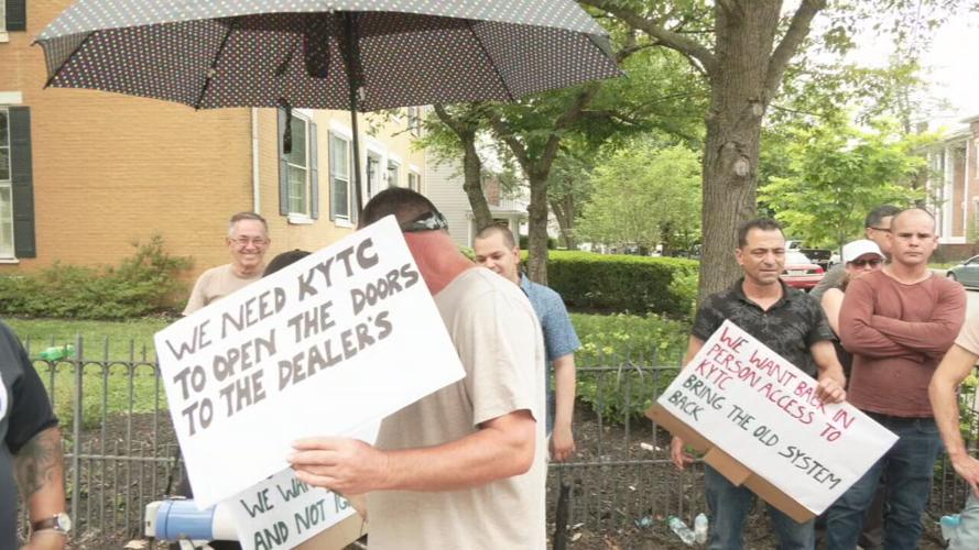 KYTC title registration protest