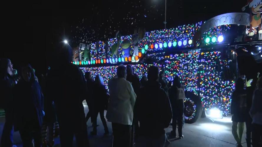 Zoneton Santa Truck 2024 unveiling 12-4-24