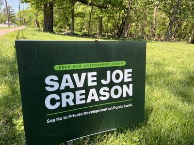 'Save Joe Creason' sign