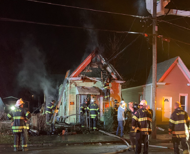 Beeler Street Fire in New Albany