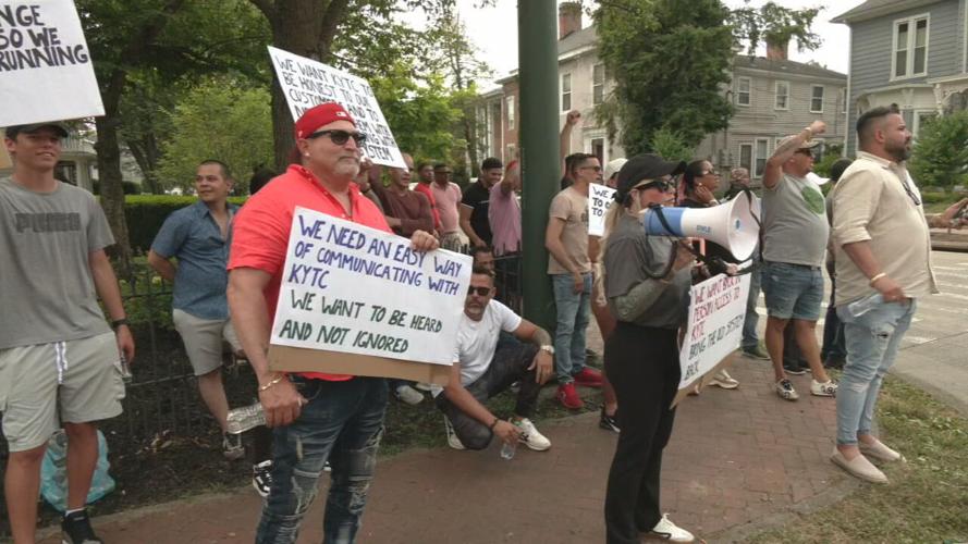 KYTC title registration protest