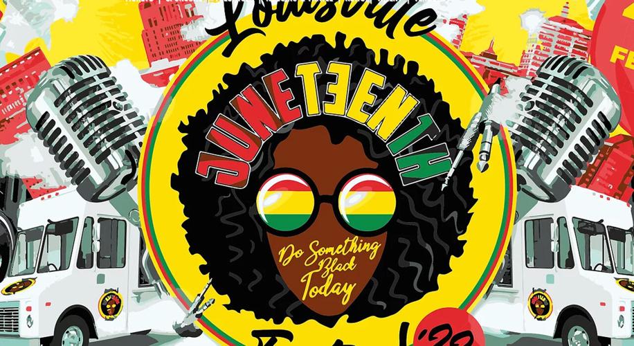 Louisville Juneteenth 2022 logo