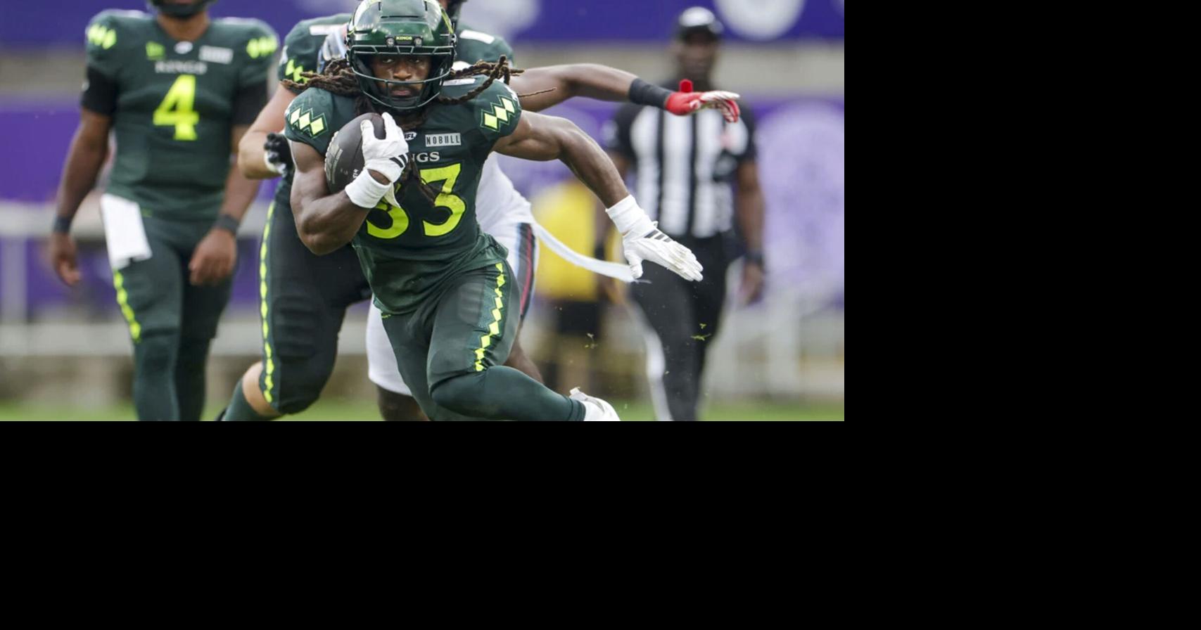 Louisville Kings running back Ian Wheeler, United Bowl MVP, signs with the Buffalo Bills Jun 18, 2026 Jun 18, 2026 Updated 35 mins ago