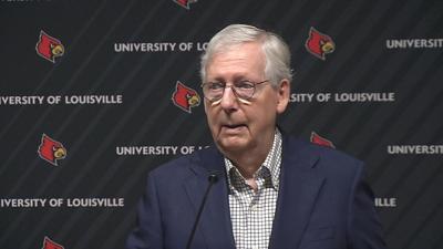 US Sen. Mitch McConnell on May 3, 2021