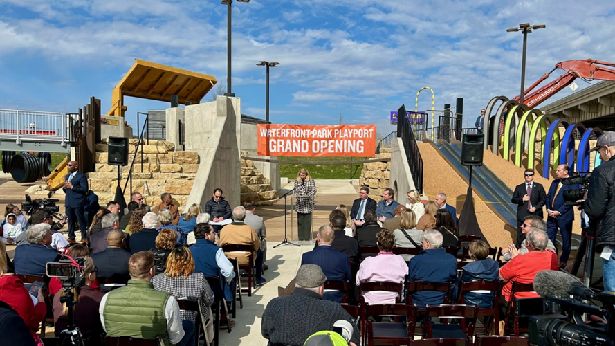 PlayPort Grand Opening in west Louisville, Kentucky
