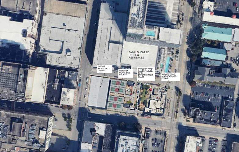 Omni pickleball rendering