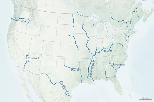 HOW RIVERS SHAPE STATES: The 5 States Almost Bounded By Rivers ...
