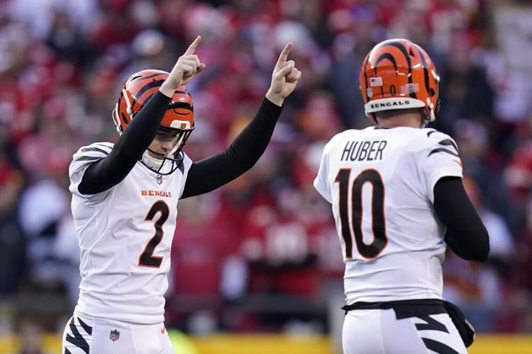 Bengals kicker Evan McPherson - AP FILE.jpeg