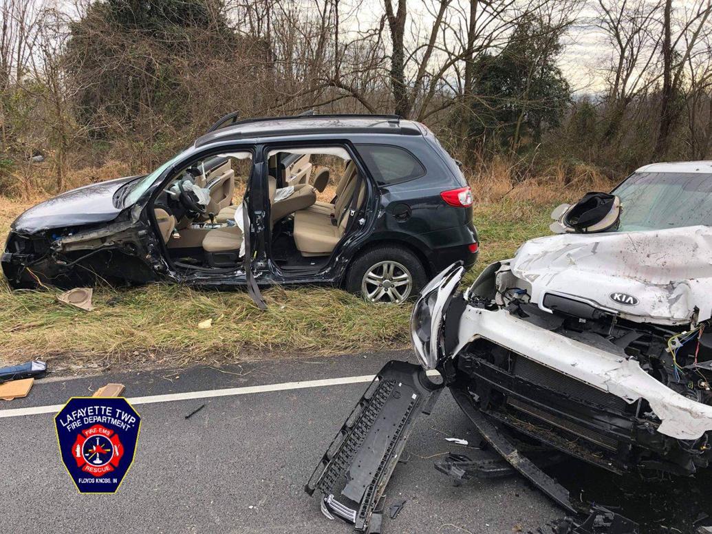 Several people injured in fourcar crash in Floyd County News from