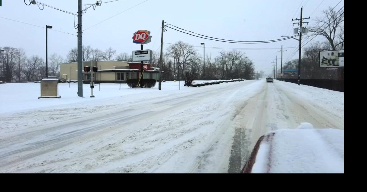 Crews in southern Indiana battle frigid temperatures while clearing streets