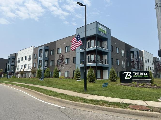 The Bend apartment complex - Clarksville