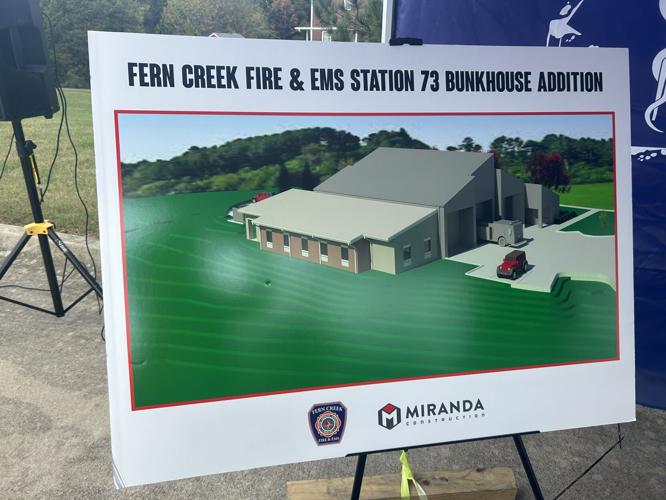 Fern Creek Fire Station No. 73 Addition Rendering