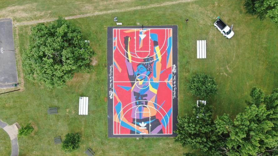 Angel McCoughtry Court in Shively Park