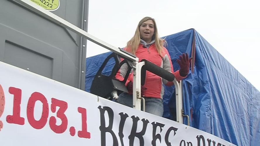 Kristin Monica, a morning show host for Q193.1 WQNU