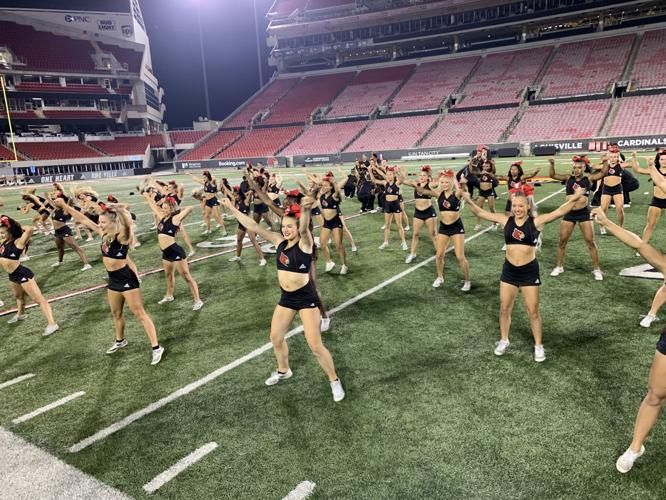 U of L Dance Team at Cardinal Stadium Dance Moves - 9-13-19.jpg