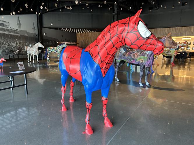 Gallopalooza Preview at Churchill Downs First Turn Club - Spiderman