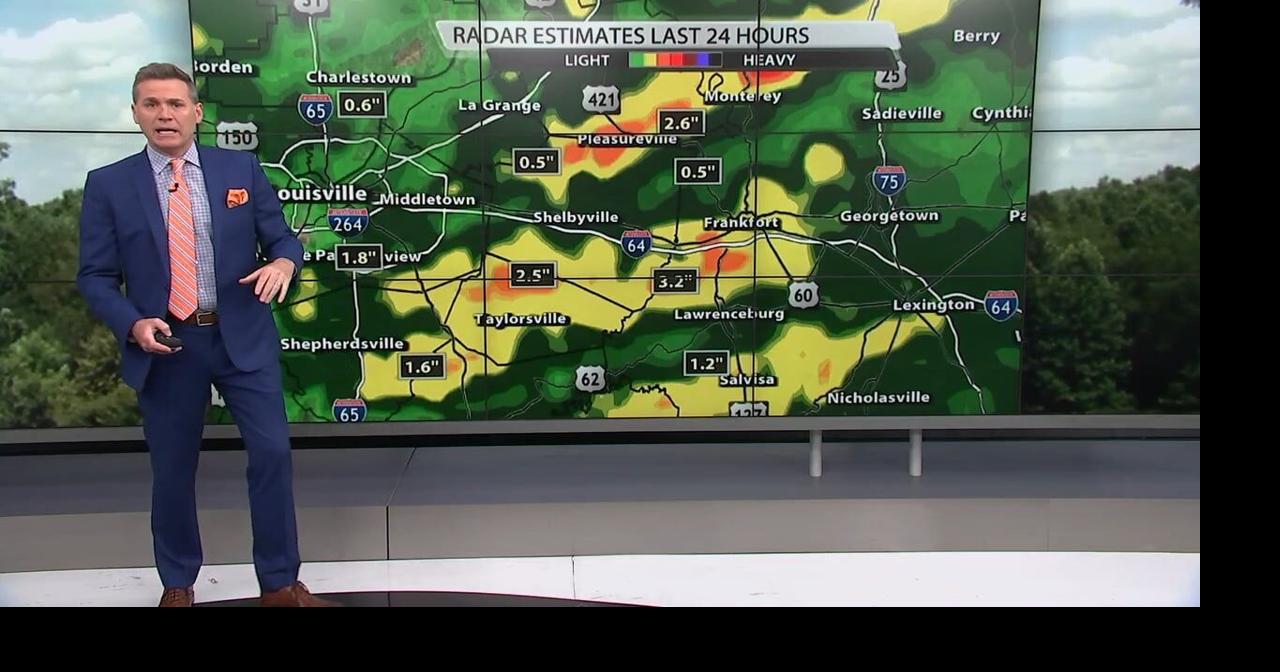 Jude Redfield's Early Monday Morning Forecast Weather