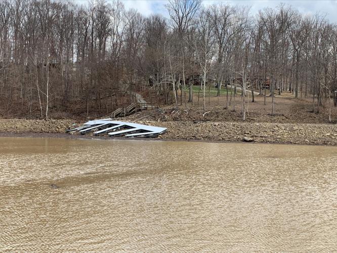 Boat docks on Rough River