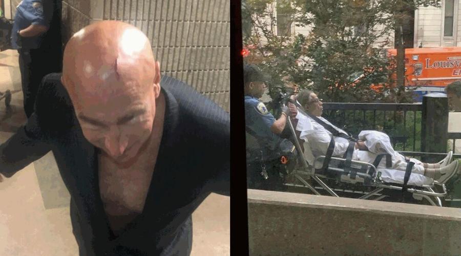 LAWYER FIGHT - JR MOORE (L) - LINDSEY SCOTT (R - STRETCHER) - 7-17-19.jpg