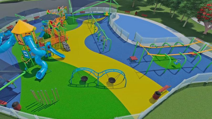 New Albany Inclusive Park Rendering