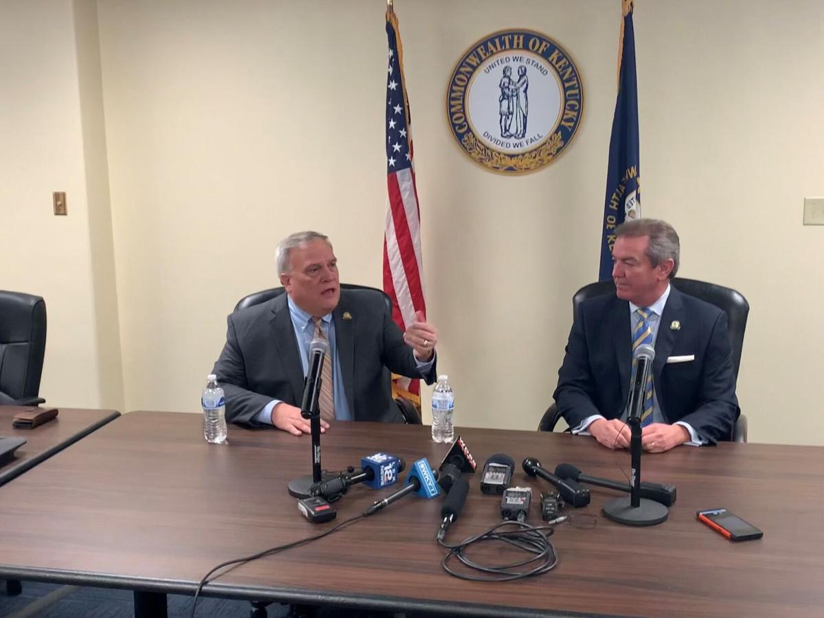Republican leaders hold press conference following Beshear's budget address