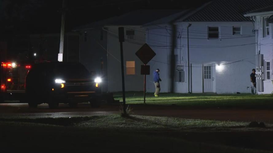 LMPD at double shooting on Norene Lane