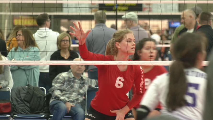 Junior Volleyball Association (JVA) World Challenge in Louisville, April 8, 2022