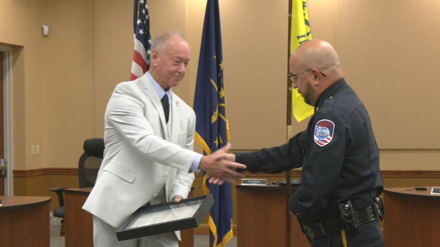 Jeffersonville Police Chief Michael 'Scott' McVoy sworn in