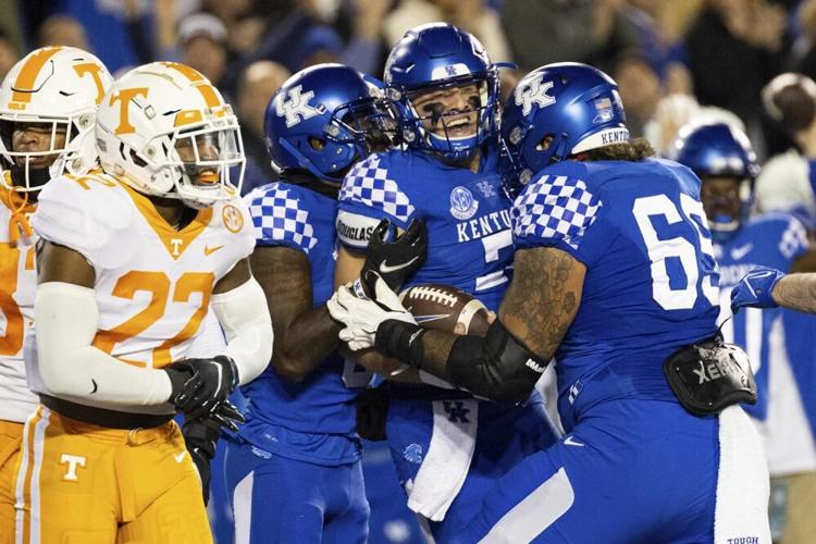 Kentucky quarterback Will Levis against Tennessee