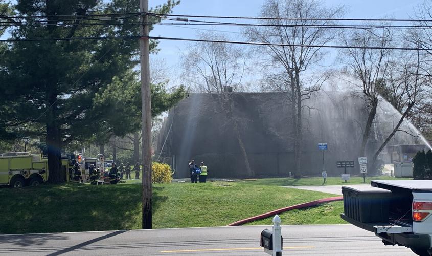 Apartment fire in 3500 block of Lodge Lane, on April 5, 2021