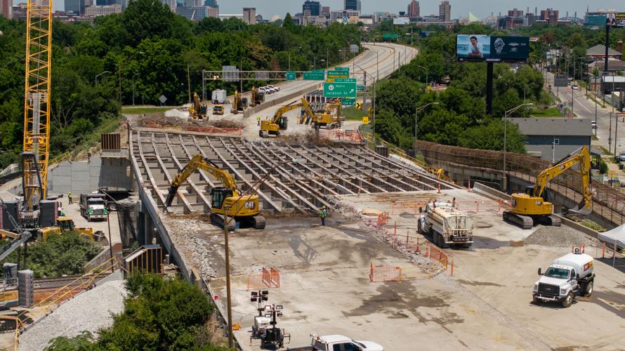I-65 construction over Hill and Burnett 6-4-26