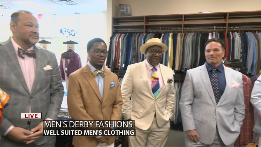 Well-Suited Derby Men's Clothing for Derby